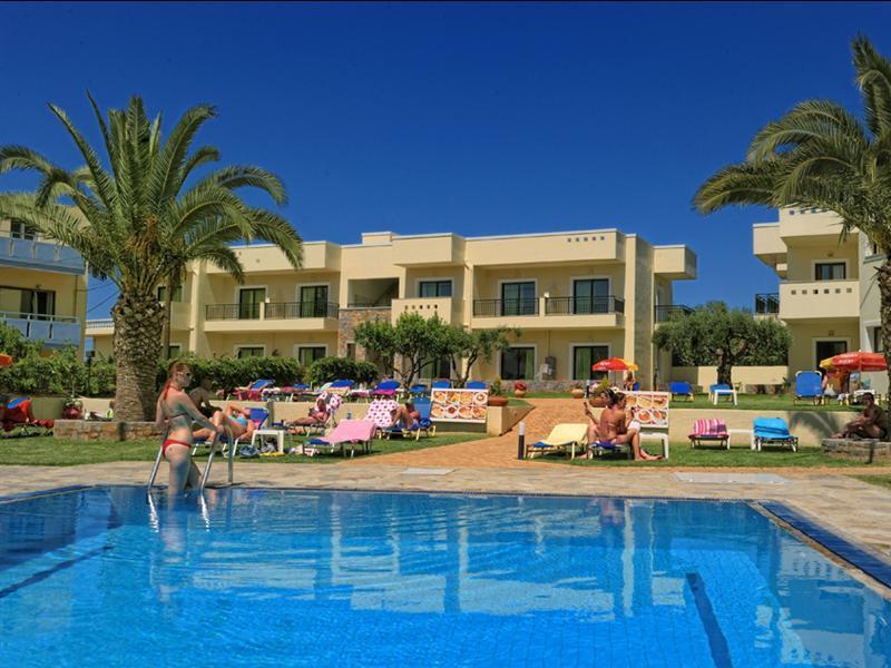 Kristalli Hotel Apartments Malia Exterior foto